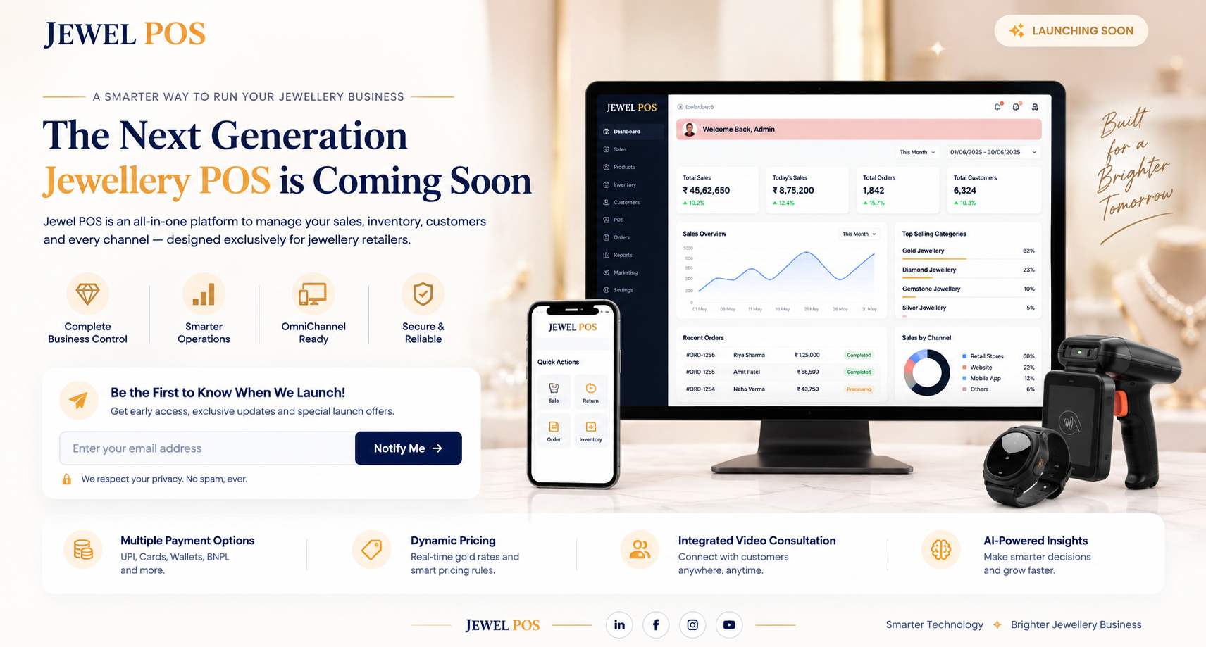 Jewel POS — The Next Generation Jewellery POS is Coming Soon